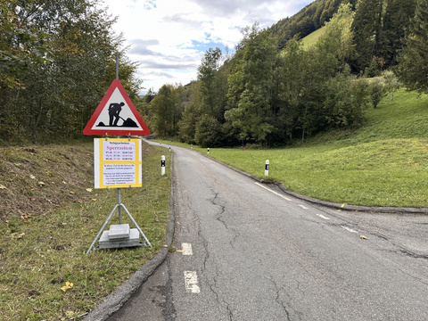 Strassensperrung