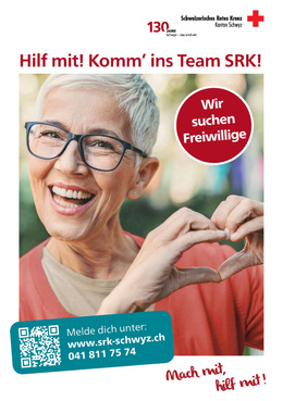 SRK Kt. Schwyz Flyer Freiwillige Freiwillige SRK